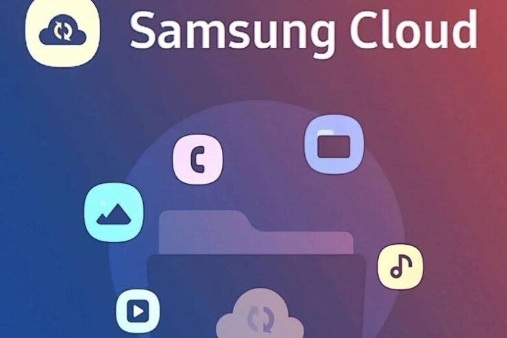 chmura w telefonie Samsung